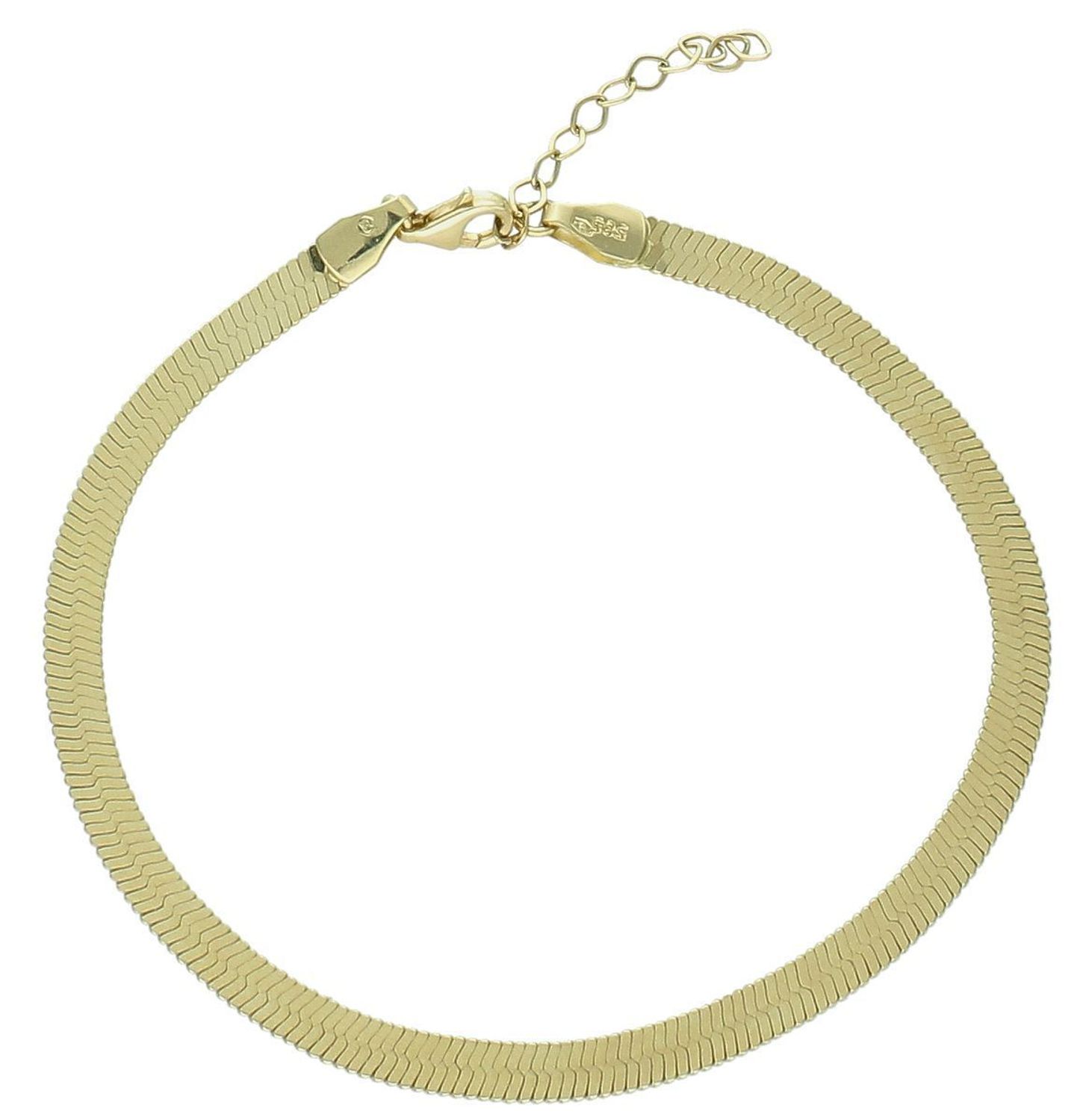 Złota bransoletka damska 585 żmijka 4mm BR 6796D To najchętniej wybierany splot bransoletki. Jest też najbardziej popularny. Bransoletka złota 585 taśma 4 mm to 1.jpg